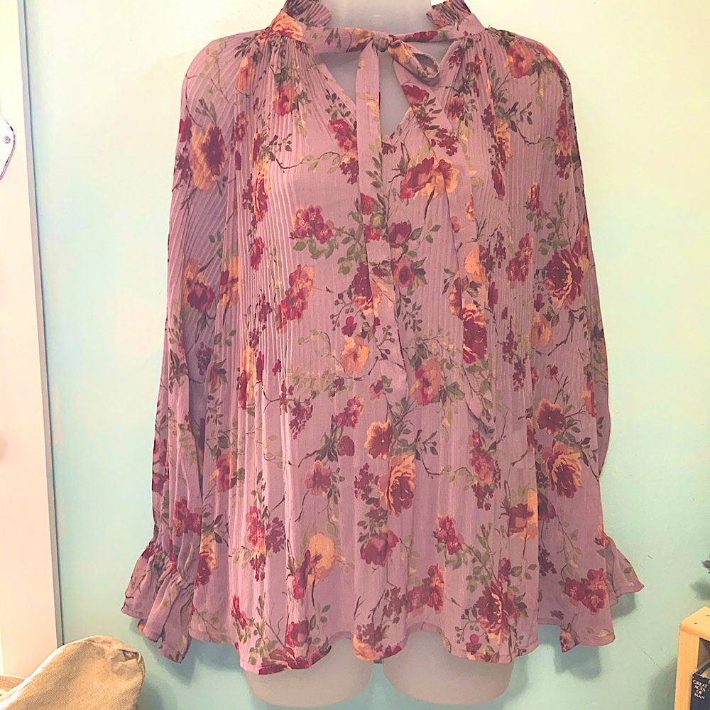 Coco + Jamieson Floral Peasant Blouse